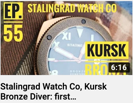 First Impression Video - Kursk Dive Watch